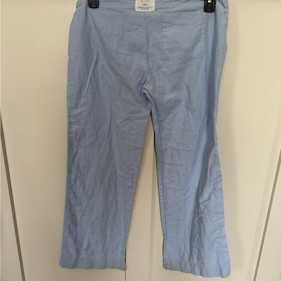 Abercrombie & Fitch Cotton Pajama Bottoms Women’s Small Blue Soft Drawstring - Picture 5 of 6